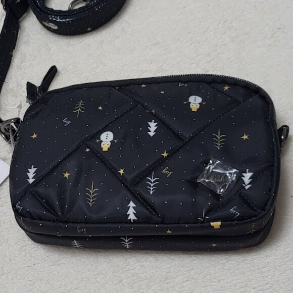 NWT Lug Coupe SE in Snowman Trees Convertible Crossbody - Picture 6 of 7